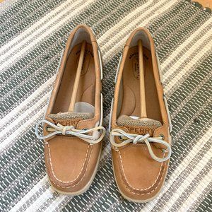 Sperry Angelfish Boat Shoe W7.5 Oat